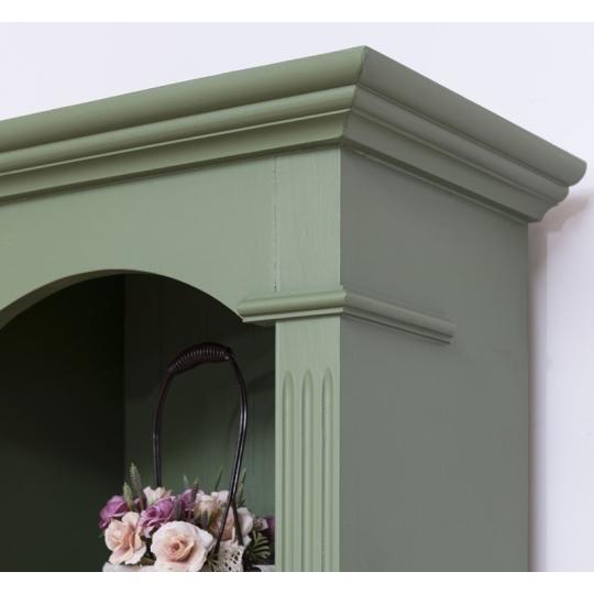 keskeny polcos szekreny mediterran vintage zold provence furdoszoba tarolo magas butor egyedi gyartasu tomorfa country vintage videki stilusu butorok.jpg